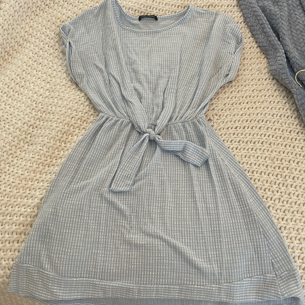 Blue Casual Dress